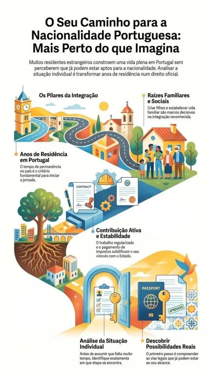 Nacionalidade Portuguesa: Estará mais perto do que pensa?