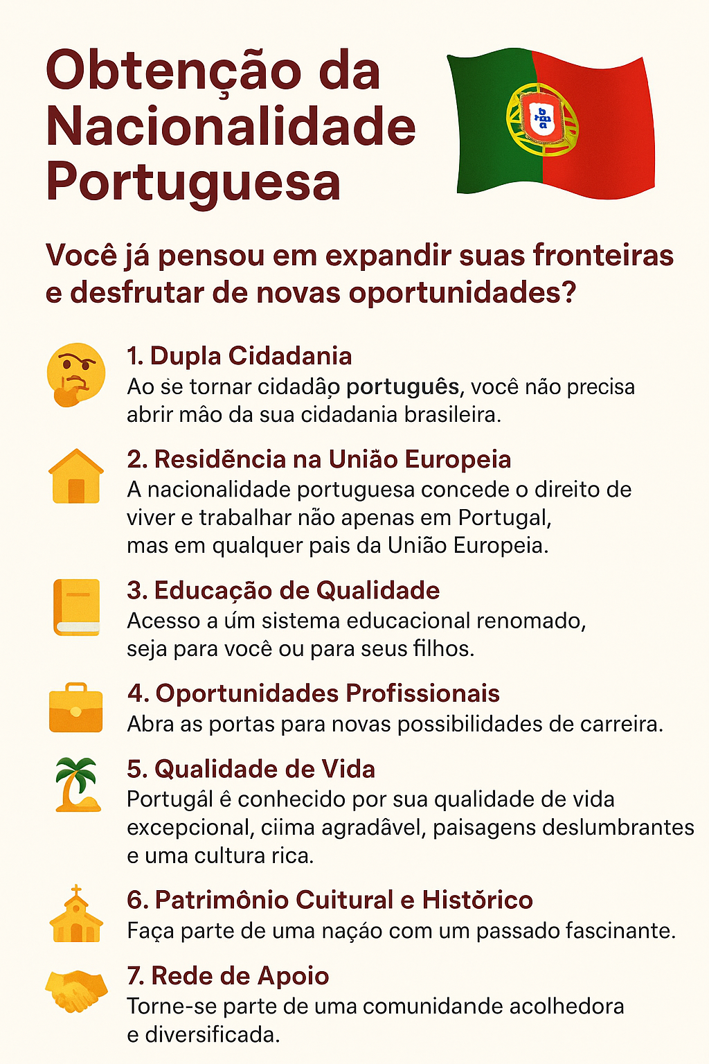 Descubra as Vantagens de Obter a Nacionalidade Portuguesa!